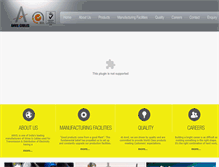 Tablet Screenshot of anvilcables.com